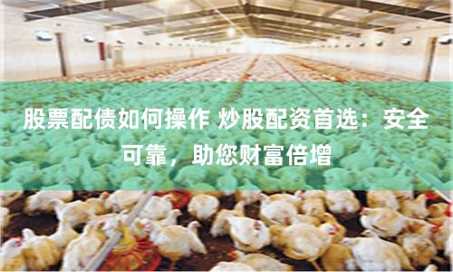 股票配债如何操作 炒股配资首选：安全可靠，助您财富倍增